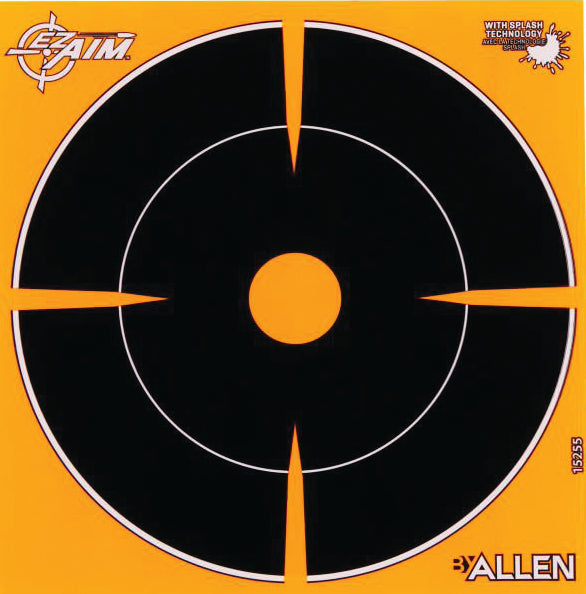 Allen Adhesive Sight-In Target Splash 6In 1Dot 12Pk