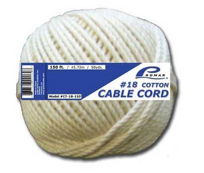 American Maple Cotton Ball Twine White 8Oz Sz48