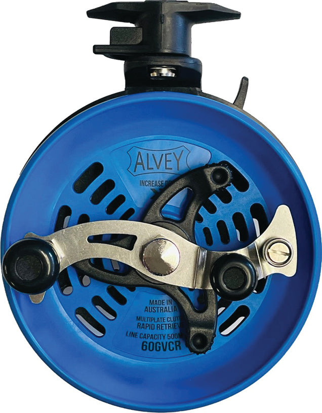 Alvey Surf Series Reel Graph Vent Bk Nrd Rapid