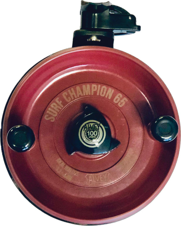 Alvey Surf Champion Reel Graph Maroon