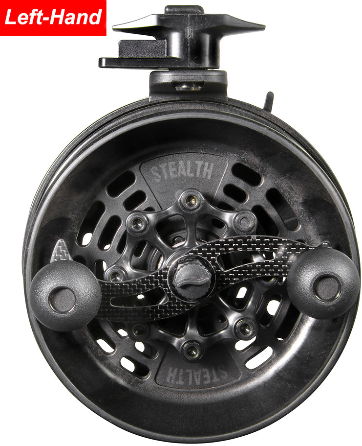 Alvey Stealth Reel 65 Carbon Comp Ti Lh