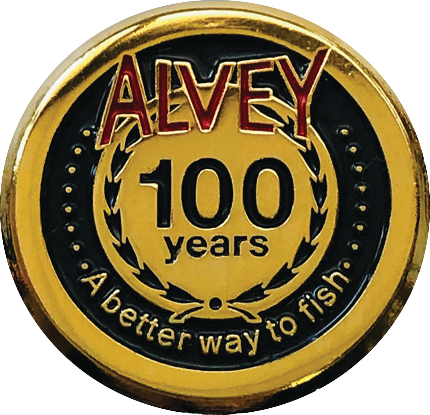 Alvey Centenary Pin Badge Disc 2020