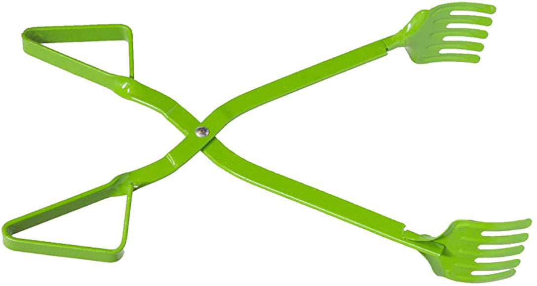 American Maple Metal Crab Tongs 15In Green