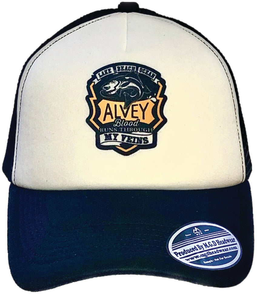 Alvey Hooked Cap Traditional White