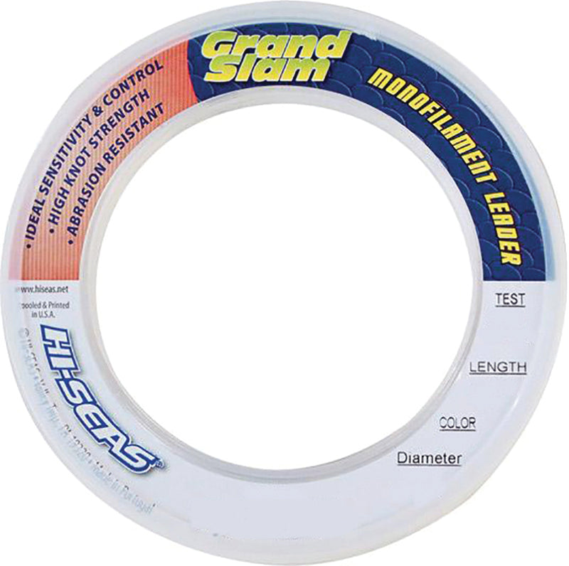 AFW Grand Slam Mono Leader Clear 60Lb 50Yd