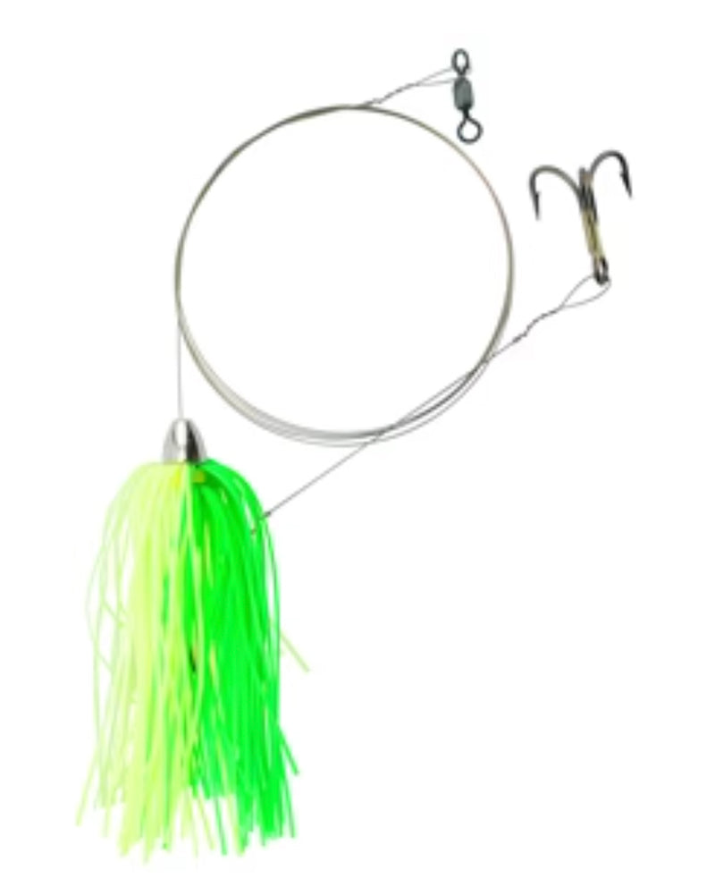 AFW King Buster Pro Rig 1/8Oz 3Ft #4 Tre Cht/Grn