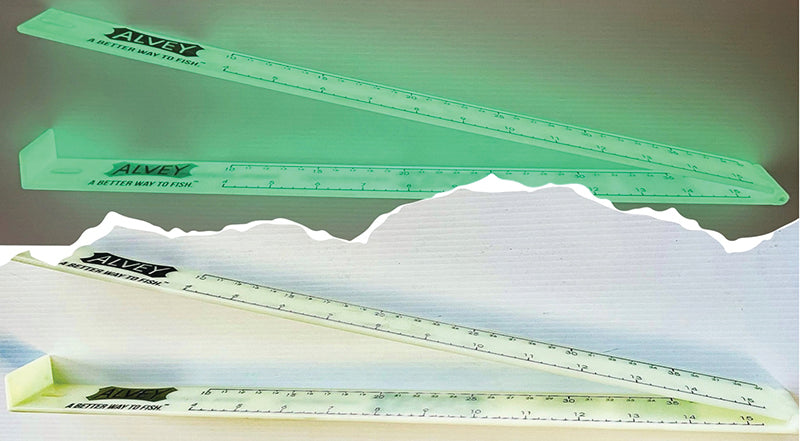 Alvey Fish Measurer Glow 40Cm