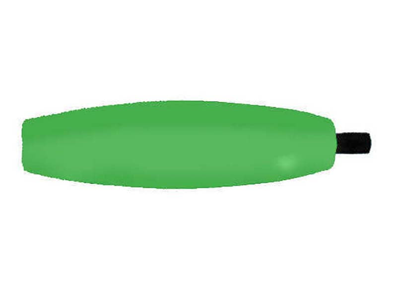 Comal Cigar Foam Float 2In Green 100Bg