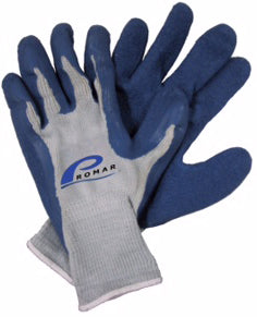 American Maple Grip Latex Glove Blue Large