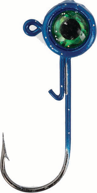 ACC Crappie Stix Crappie Jig Heads 3/16Oz Blue 8Pk