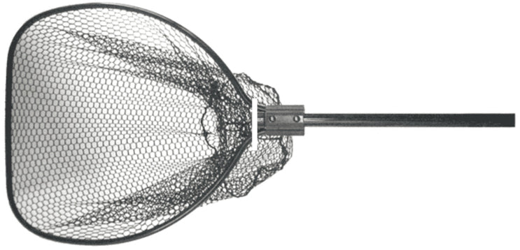 American Maple Catch/Release Net Black 20X24In 36In Hndl