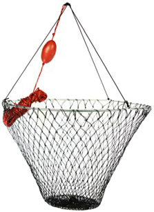 American Maple Dlx Jumbo Pier Net 32In 2 Floats 100Ft Rope