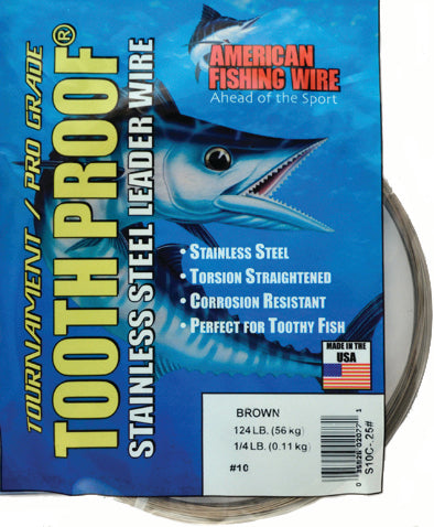 AFW Tooth Proof Wire Camo 30Ft 27Lb .028 Dia