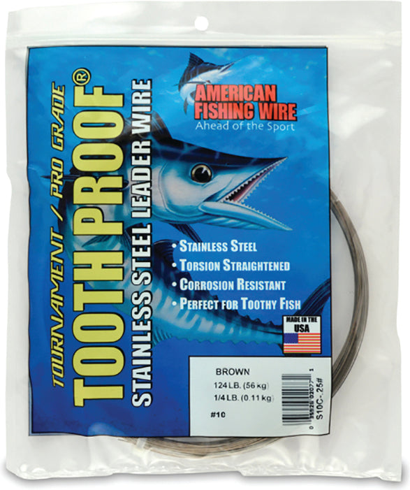 AFW Tooth Proof Wire Camo 30Ft 69Lb .046 Dia