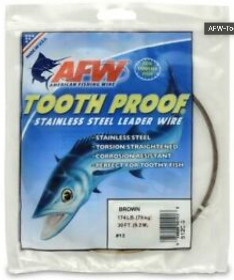 AFW Tooth Proof Wire Camo 30Ft 140Lb .066 Dia