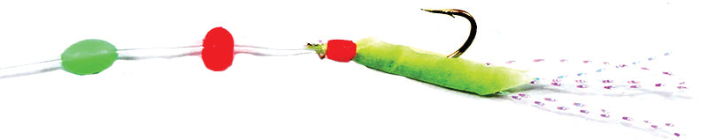 Ahi Sabiki Rig Glow Fish Skin Sz6
