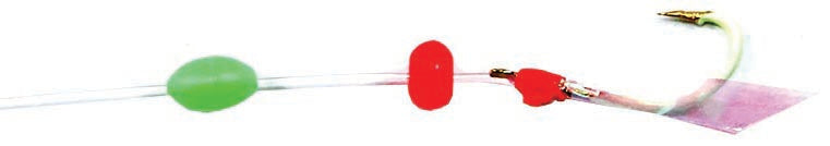 Ahi Sabiki Rig Glow Rainbow Skin Sz14