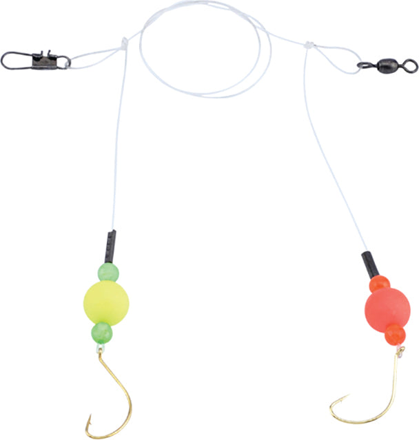 AFW 2-Drop Spot/Pompano Rig Mono Rnd Float Sz6 Hook