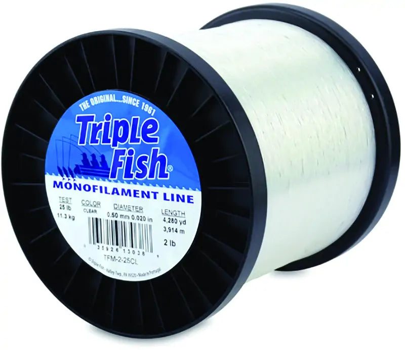 AFW Triple Fish Mono Line Clear 2#