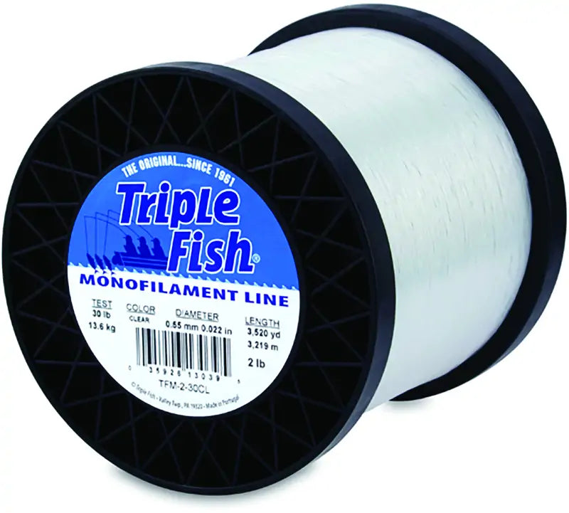 AFW Triple Fish Mono Line Clear 2#