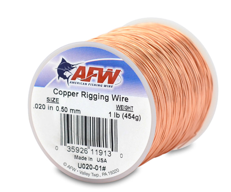 C&H Lures Copper Rigging Wire 794Ft U/C Spool .51