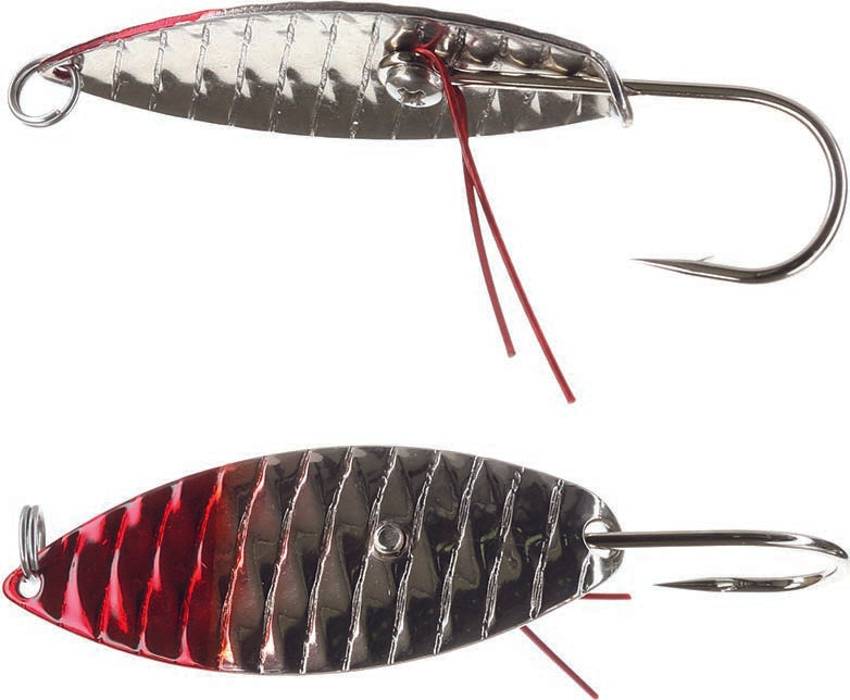 Aqua Dream Weedless Spoon 1/4Oz Nickel/Red