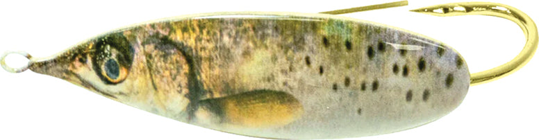 Ahi Weedless Spoon 3/4Oz Speckled Trout