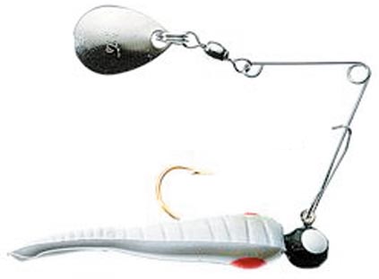 Betts Split Tail Spin-Nickel - 1/50 oz