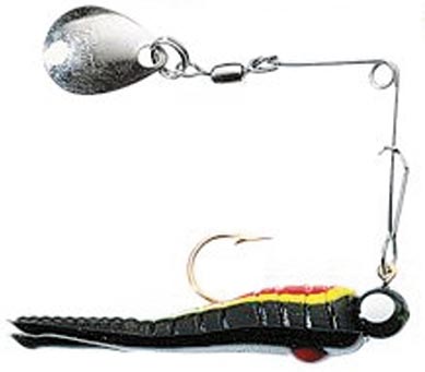 Betts Split Tail Spin-Nickel - 1/50 oz