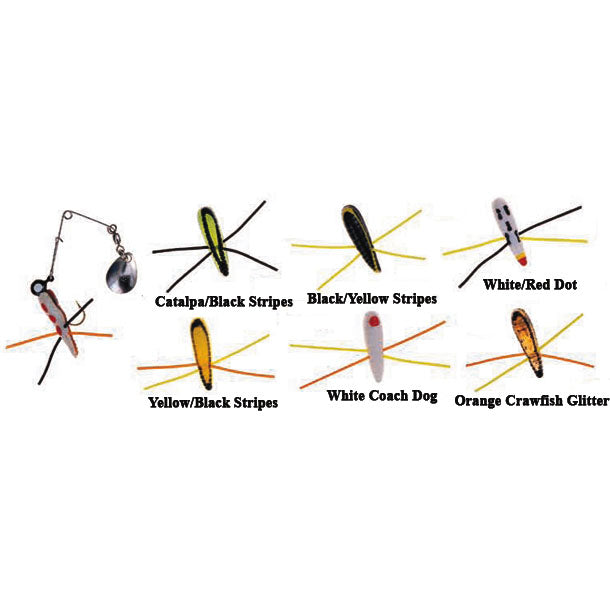 Betts Grunt Grub Spin-Nickel - 1/32 oz