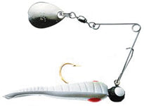 Betts Split Tail Spin-Nickel Spinner - 1/4 oz