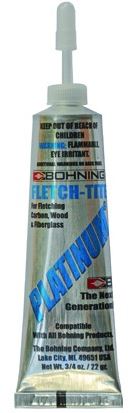 Bohning Platinum Fletch-Tite 3/4Oz Tube