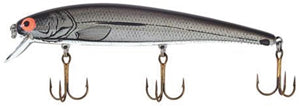 Bomber Long A Jerkbait 4.5In 3/8Oz Chrm/Blk Bk