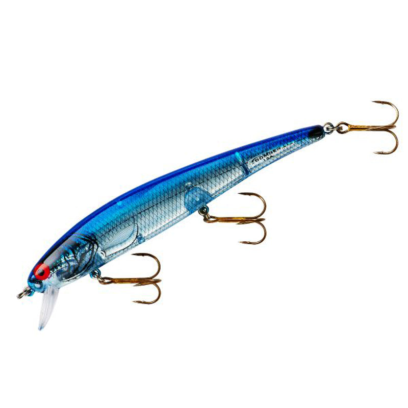 Bomber Long A Jerkbait 4.5In 3/8Oz Slv Flsh/Blu