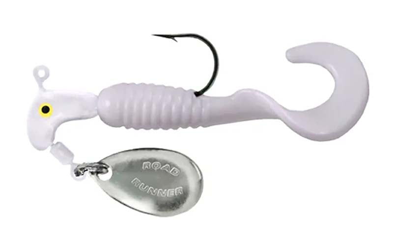 Blakemore Curl Tail Road Runner 1/8Oz White/White