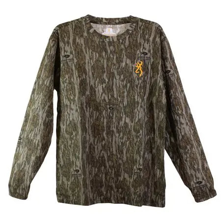 Browning Wasatch-Cb L/S T-Shirt Mobl