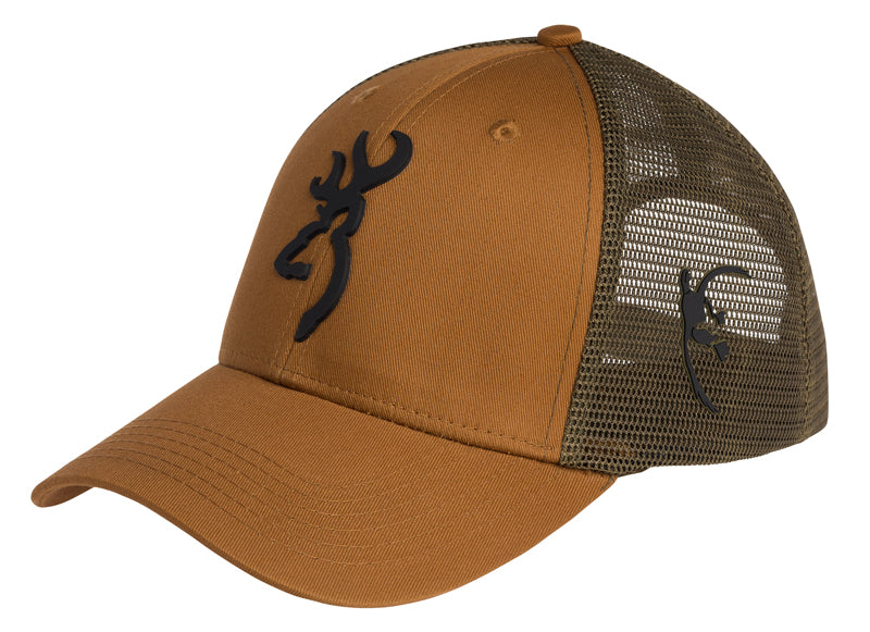 Browning Tradition Mesh Back Cap Rust/Loden 1Sz
