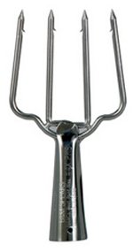 B&M Stainless Fish Spear 4-Tine 3.5X7In