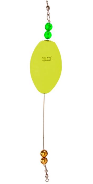 Betts Billy Bay Cl Clacker Flt 2.5In Wgtd Oval Yell 1Pk