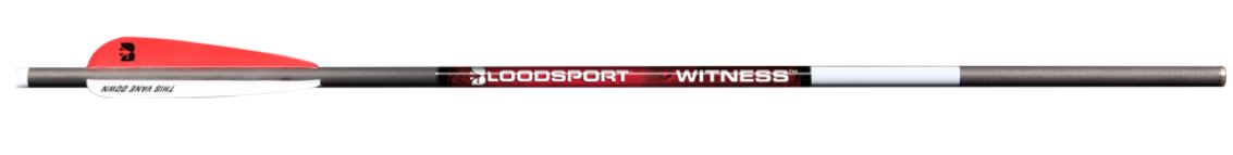 Bloodsport Archery Witness Crossbow Bolts 20In 6Pk