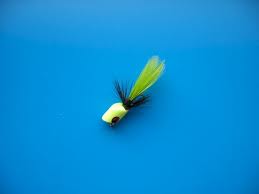 Betts Fat Gnat Popper Sz12 Chartreuse