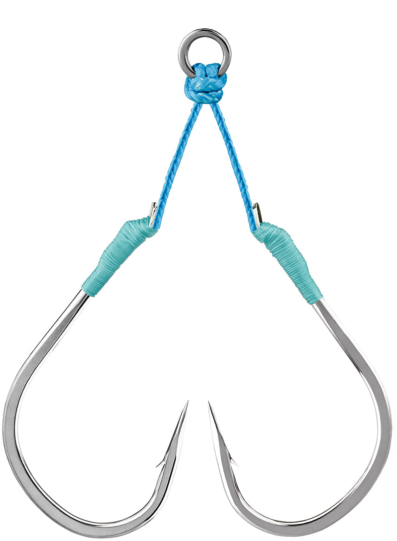 BKK Sf Lestus M Assist Hook Bright Tined 2Pk 4/0