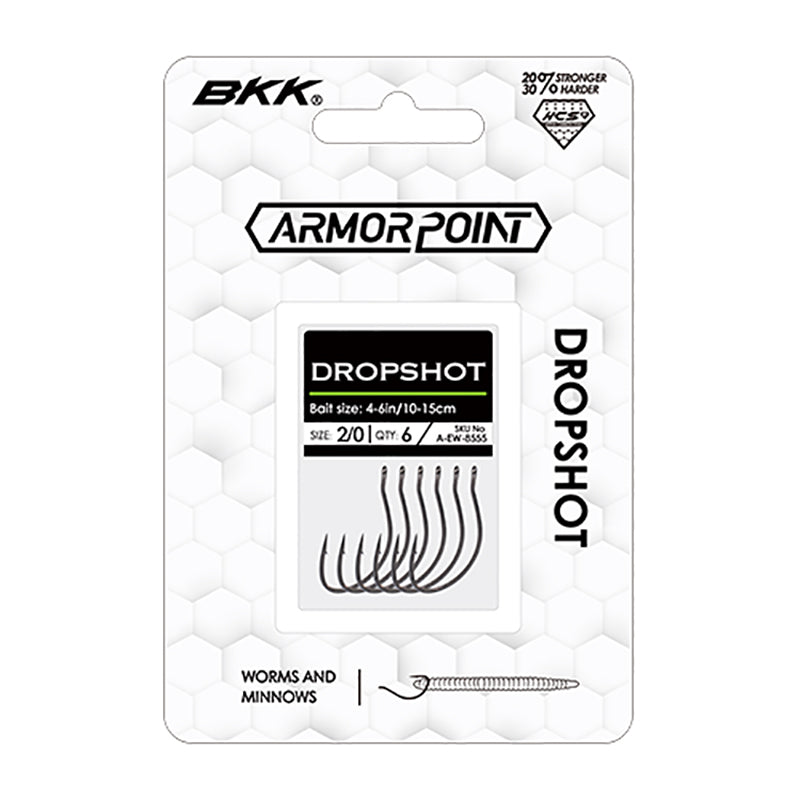 BKK Armor Point Hook Dropshot 1/0 6Pk