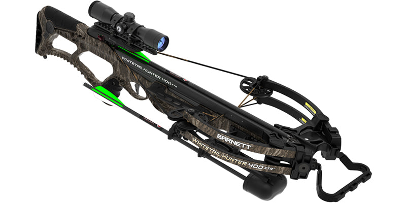 Barnett Whitetail 400Xtr Crossbw Scope/Quiver/Arrows