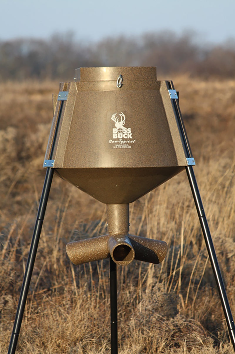 Boss Buck All In Gravity Feeder 350# 2-N-1
