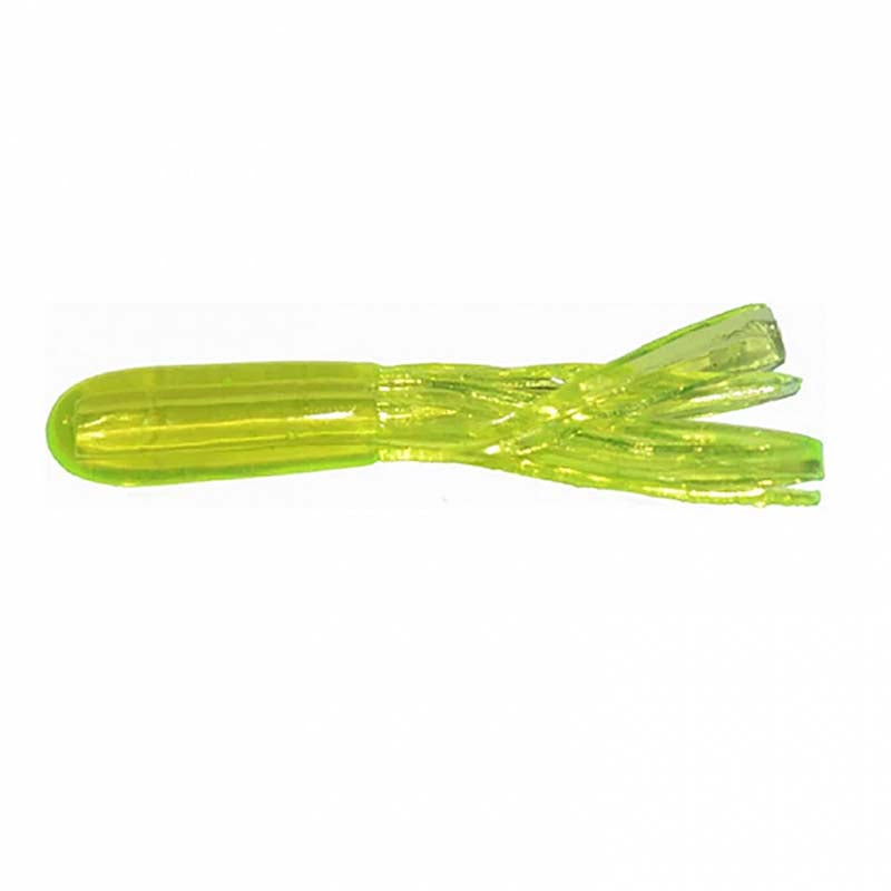 Big Bite Crappie Tube 1.5In 10Pk Chartreusereu