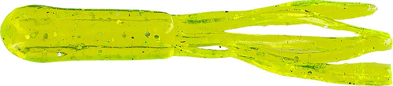 Big Bite Crappie Tube 1.5In 10Pk Chartreuse Sp
