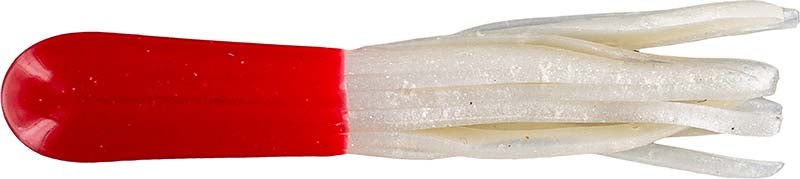 Big Bite Crappie Tube 1.5In 10Pk Red/Pearl