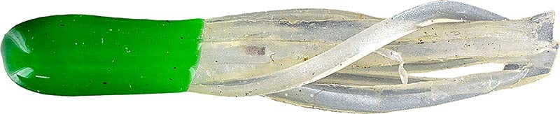 Big Bite Crappie Tube 1.5In 10Pk Green/Pearl