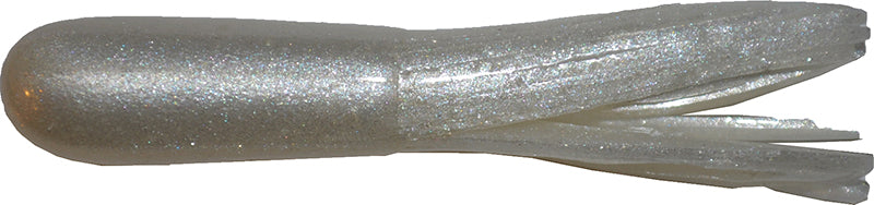 Big Bite Glow Crappie Tube 1.5In 10Pk Pearl Glow